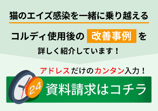 FIP/白血病/エイズ改善例はこちら