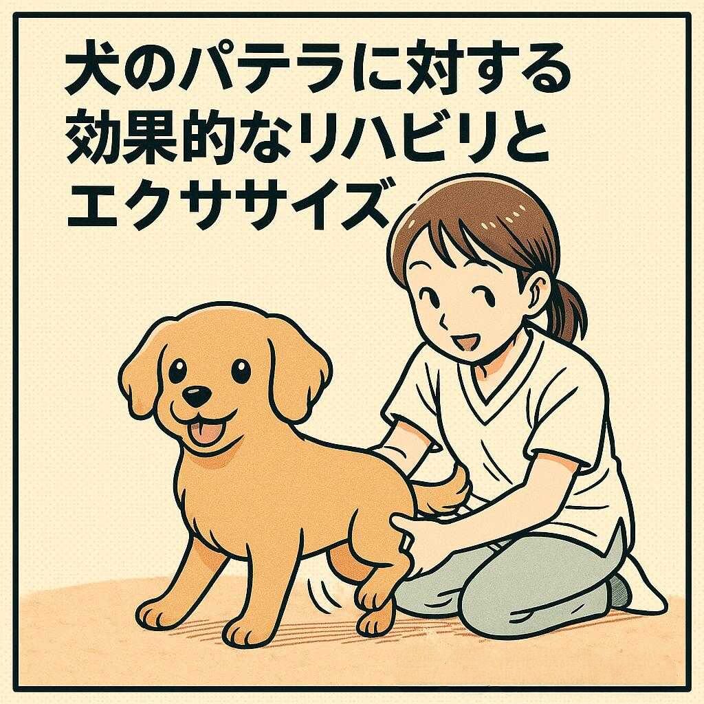 犬のパテラに対する効果的なリハビリとエクササイズ