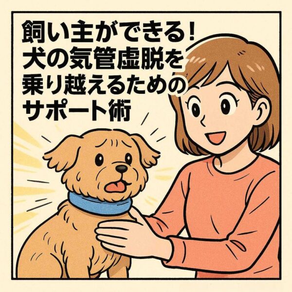 飼い主ができる!犬の気管虚脱を乗り越えるためのサポート術