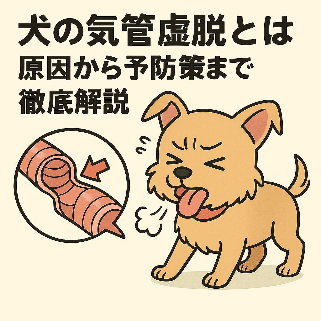 犬の気管虚脱とは?原因から予防策まで徹底解説