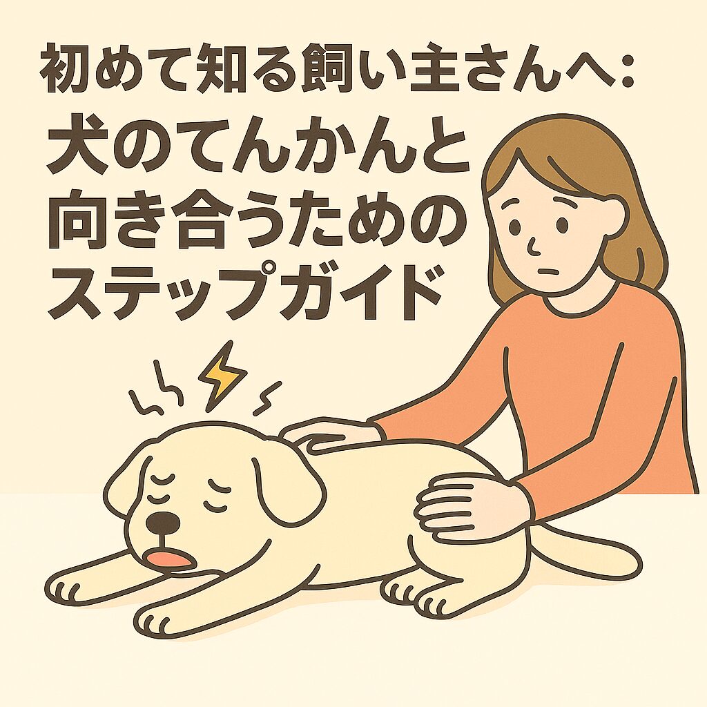 初めて知る飼い主さんへ：犬のてんかんと向き合うためのステップガイド