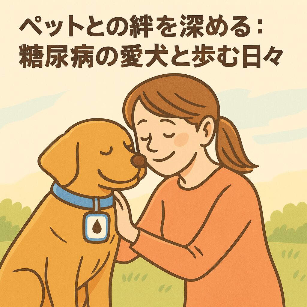 ペットとの絆を深める:糖尿病の愛犬と歩む日々