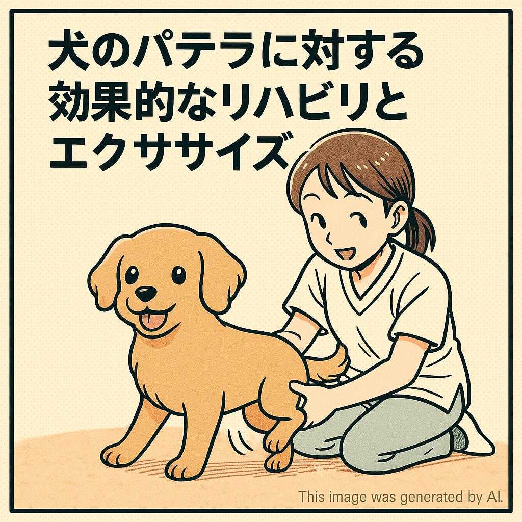 犬のパテラに対する効果的なリハビリとエクササイズ