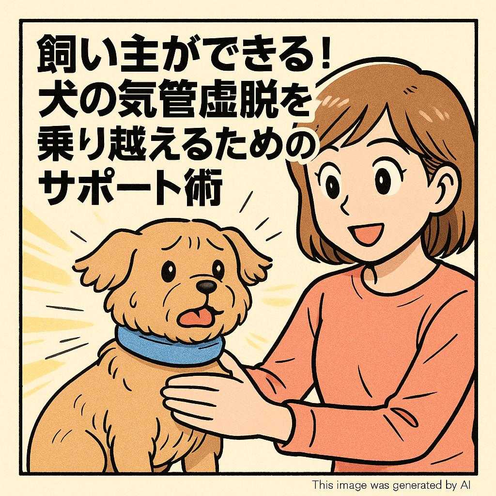 飼い主ができる!犬の気管虚脱を乗り越えるためのサポート術