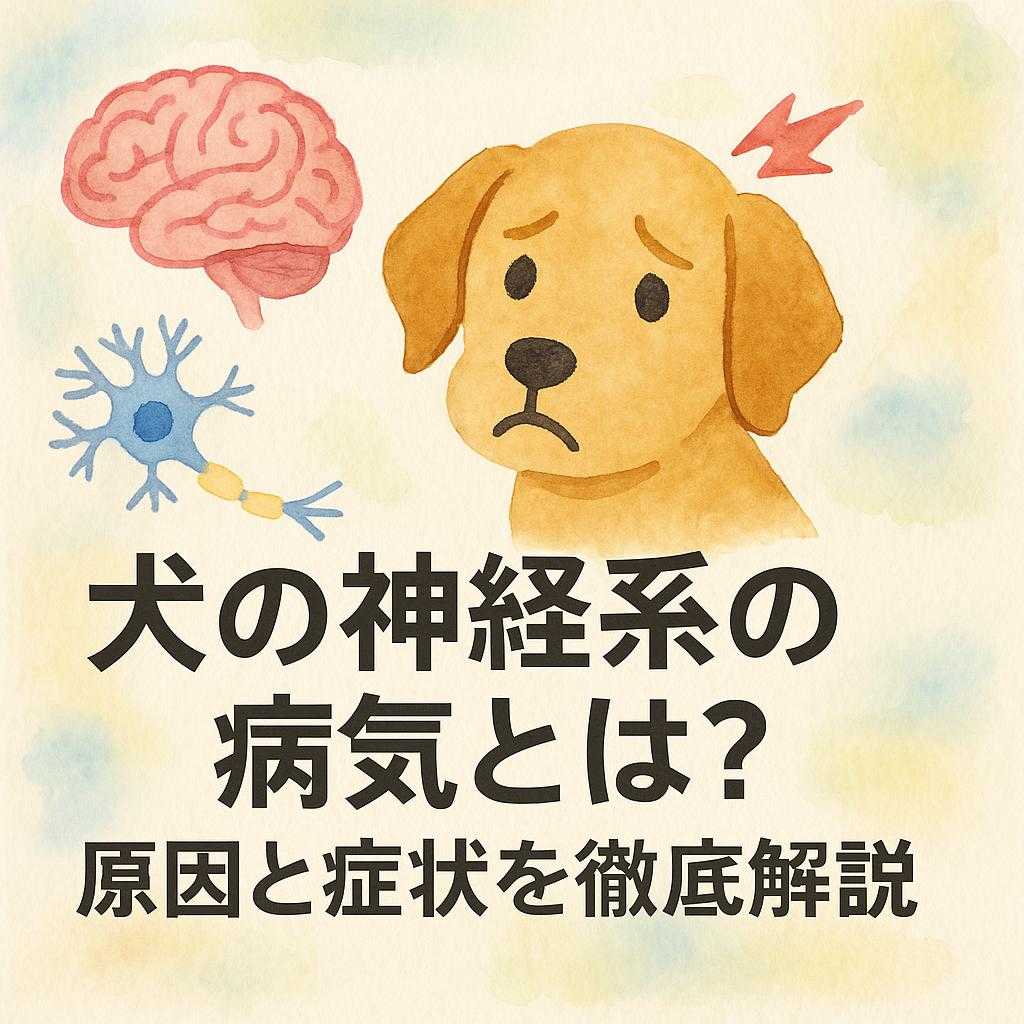 犬の神経系の病気とは?原因と症状を徹底解説