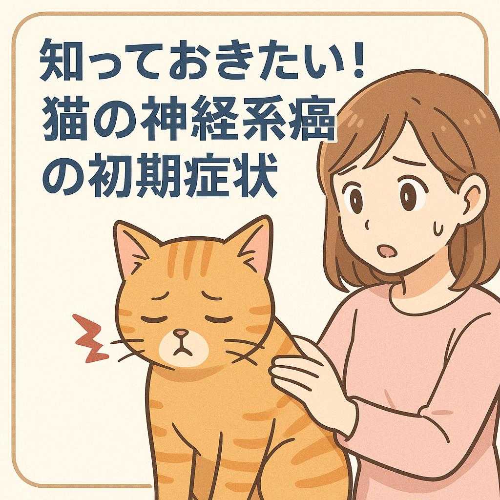 知っておきたい！猫の神経系癌の初期症状