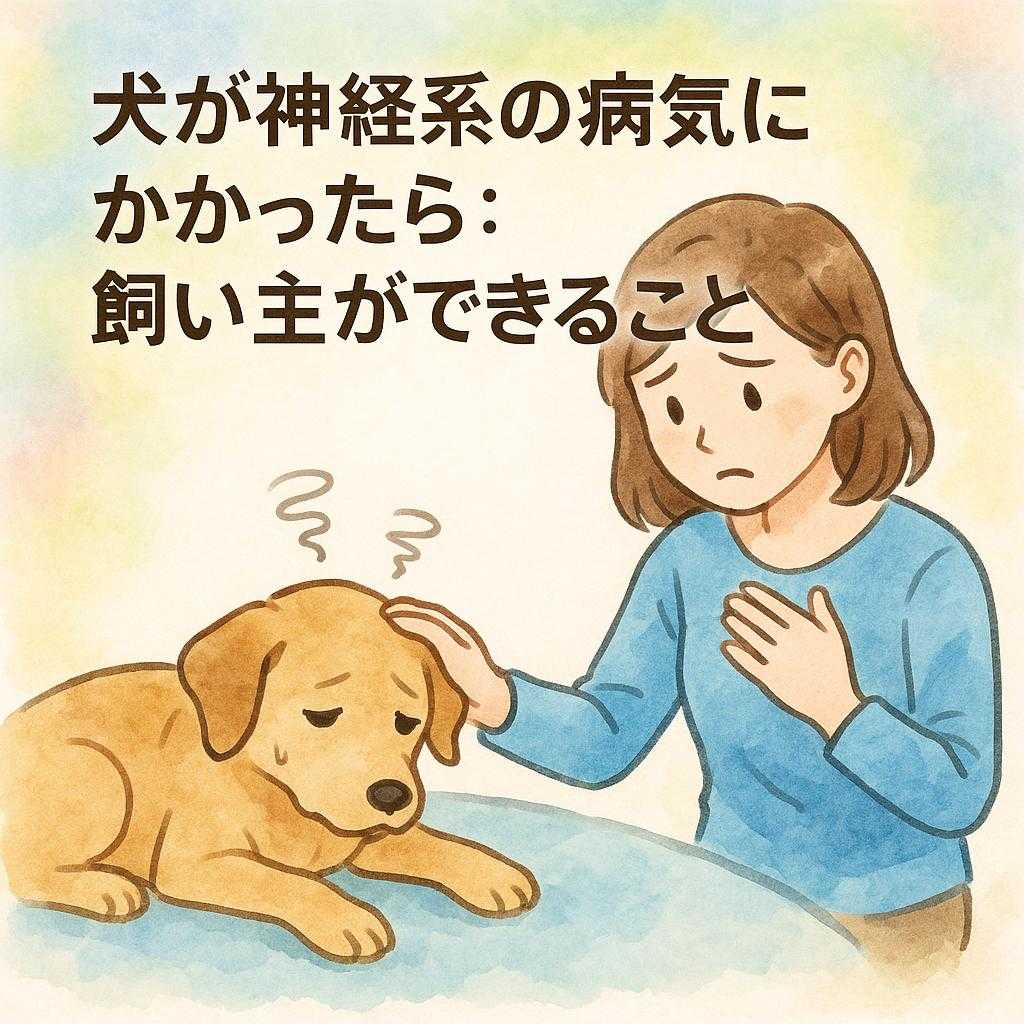 犬が神経系の病気にかかったら:飼い主ができること