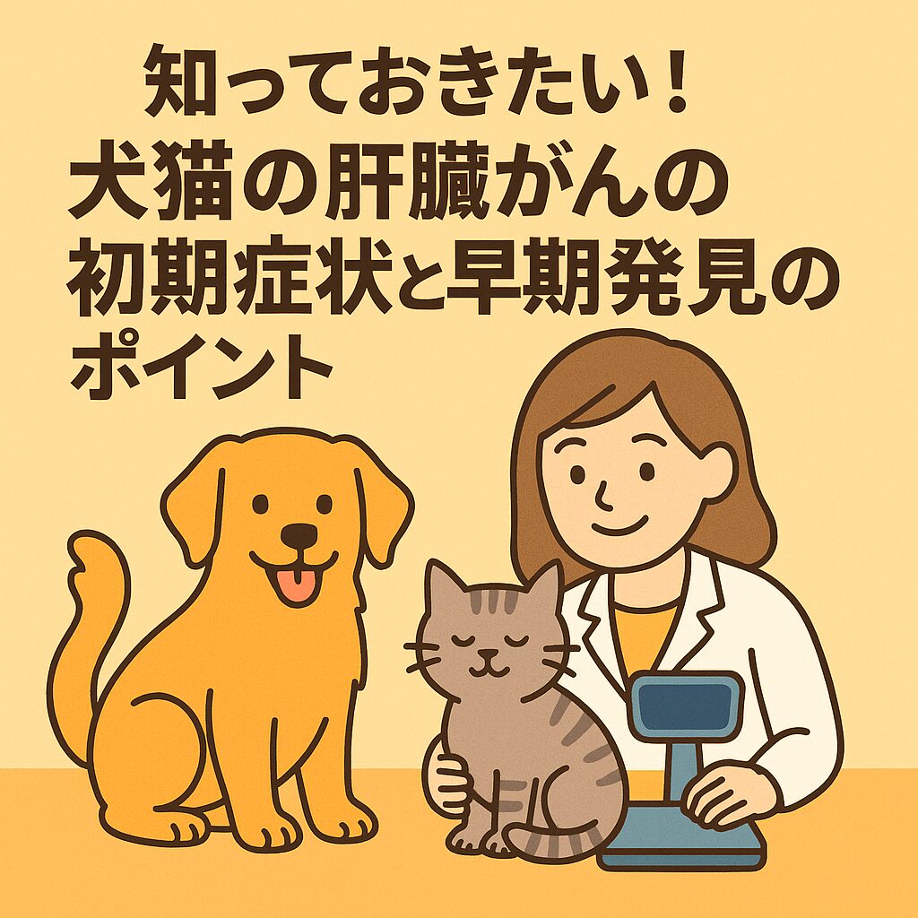 肝臓病でお腹が張る犬猫に ― 腹水を悪化させない日常ケアと観察のポイントイメージ